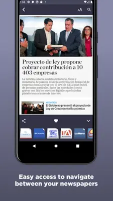 Ecuadorian Newspapers android App screenshot 9