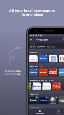 Ecuadorian Newspapers android App screenshot 11