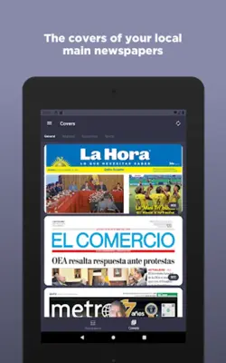 Ecuadorian Newspapers android App screenshot 4