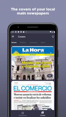 Ecuadorian Newspapers android App screenshot 8